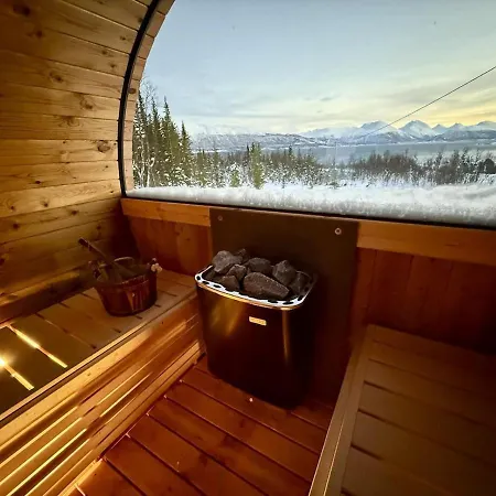 بيت للعطل Hiet- Arctic In The Norwegian Forrest! *