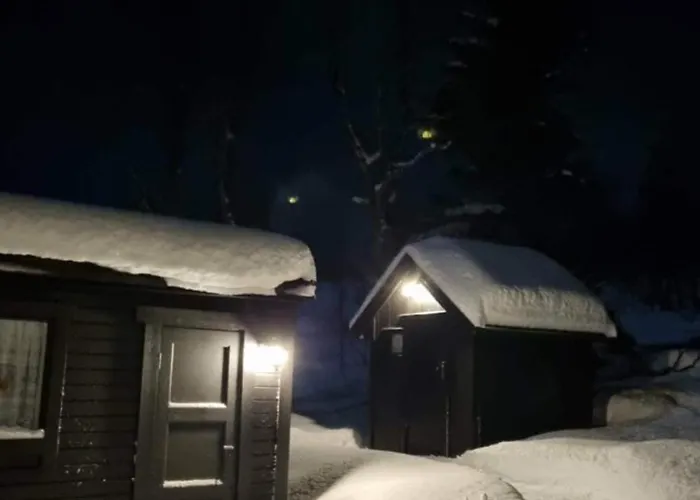 펜션 Hiet- Arctic In The Norwegian Forrest! 트롬쇠